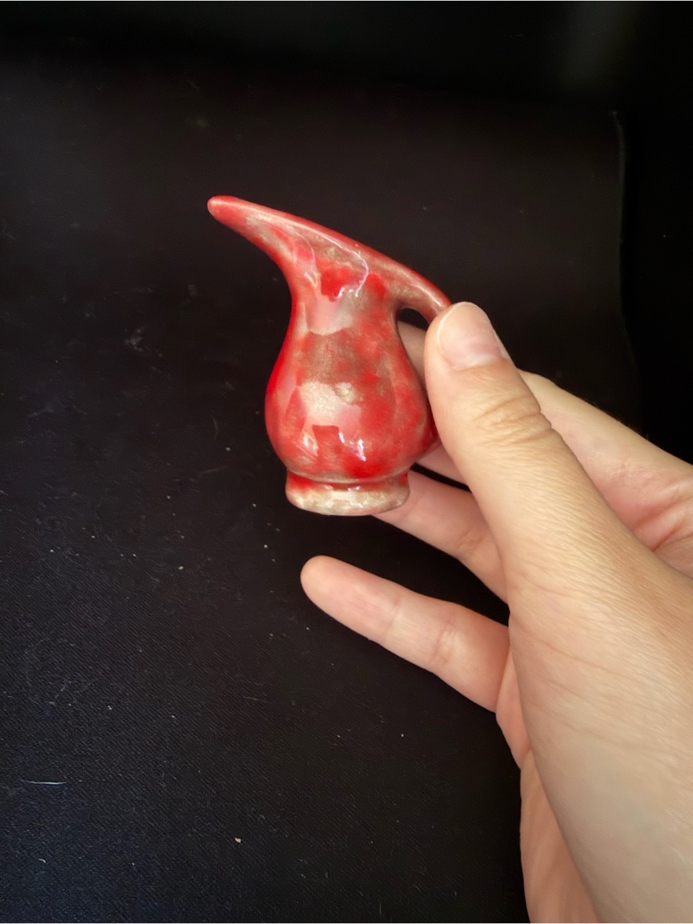 Vintage Miniature Bud Pottery Pitcher/Vase 2.5" Tall